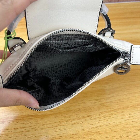 NEW Longchamp LE PLIAGE XTRA XS POUCH IN WHITE - Picture 8 of 9
